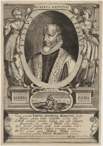 Justus Lipsius, by Jacques de Fornazeris