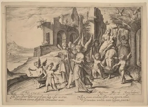 Return from the Flight into Egypt, by Jacques de Gheyn II