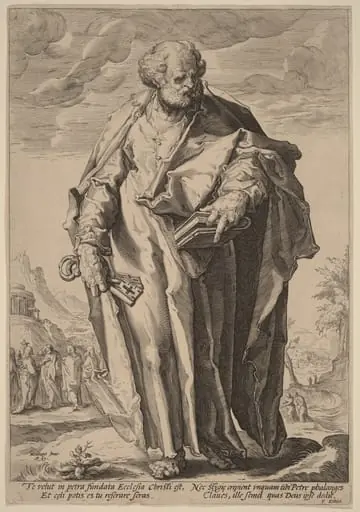 Saint Peter, by Jacques de Gheyn II