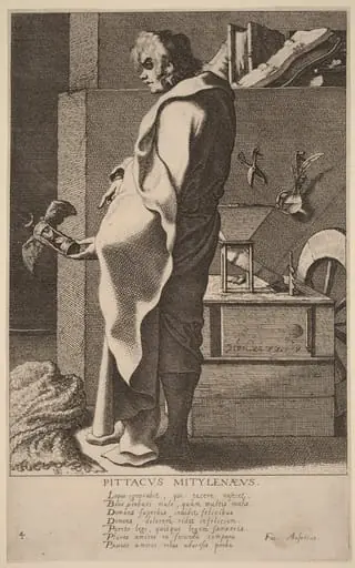 Pittacus Mitylanaeus, by Jacques de Gheyn III