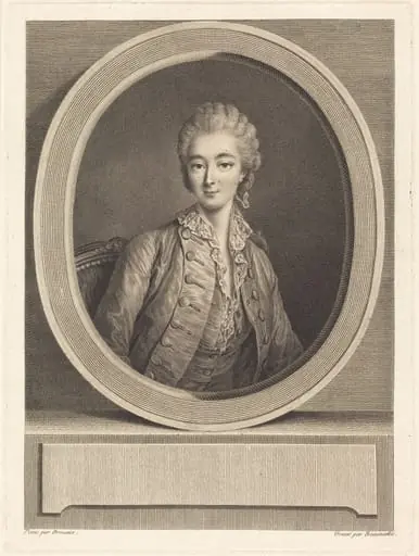 Madame du Barry, by Jacques-Firmin Beauvarlet