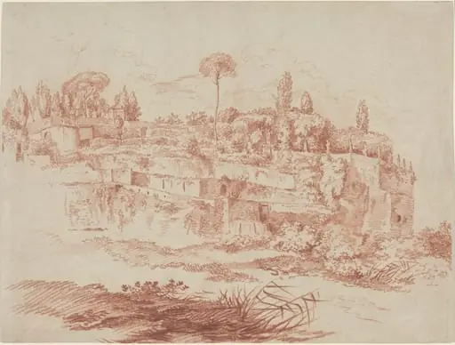 Gardens of the Villa Mattei, by Jacques-François Amand