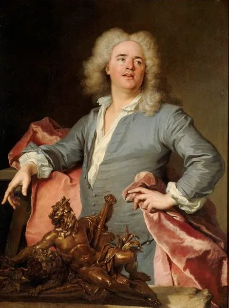 Guillaume Ier Coustou (1677-1746), sculptor, by Jacques-François Delyen, oil, 1725