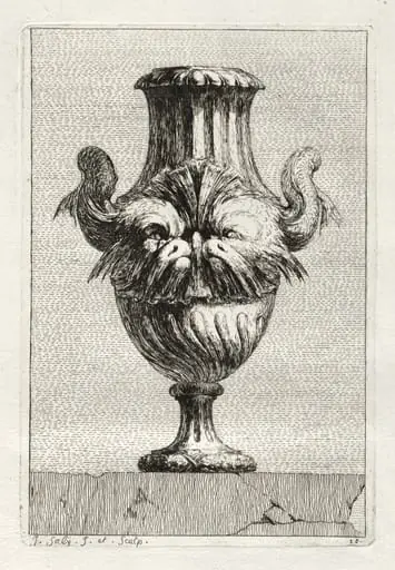 Suite of Vases: Plate 10, by Jacques François Saly