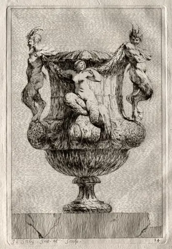 Suite of Vases: Plate 14, by Jacques François Saly