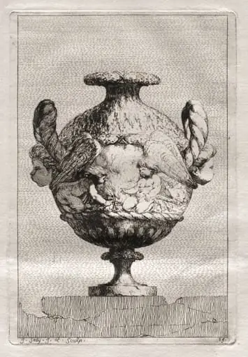 Suite of Vases:  Plate 19, by Jacques François Saly