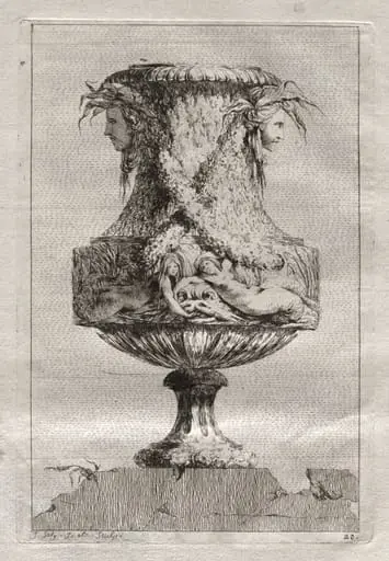 Suite of Vases:  Plate 20, by Jacques François Saly