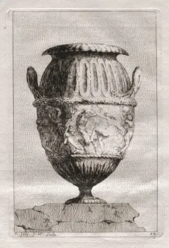 Suite of Vases:  Plate 22, by Jacques François Saly, 1746