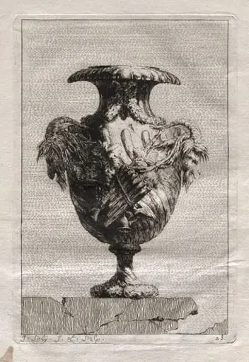 Suite of Vases: Plate 28, by Jacques François Saly