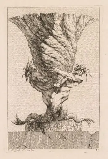 Suite of Vases: Plate 30, by Jacques François Saly
