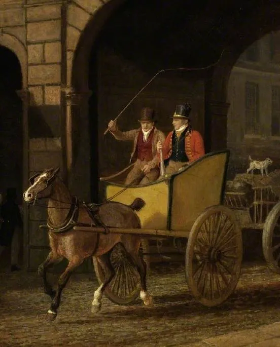 The Mail Guard, by Jacques-Laurent Agasse, oil, 1818