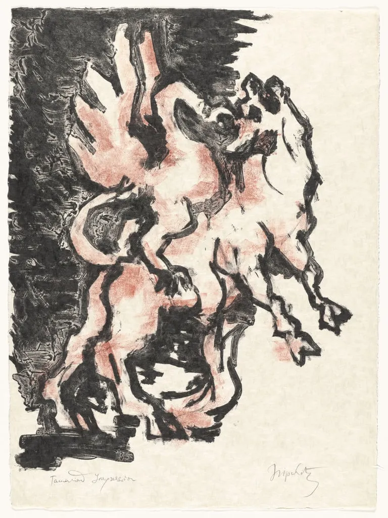 Untitled, by Jacques Lipchitz, ink, 1962