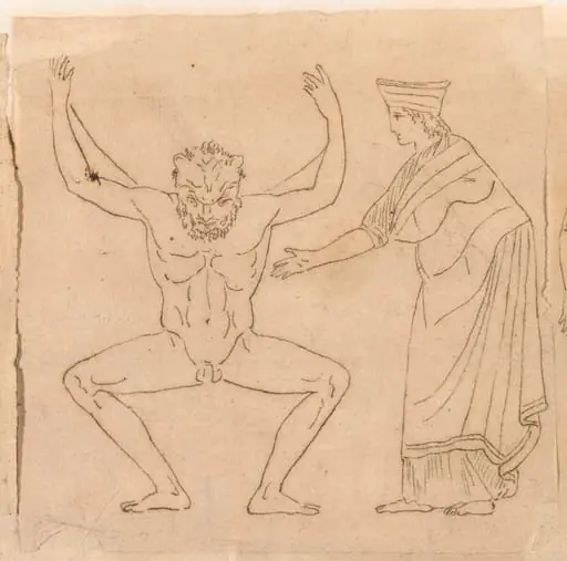 Atlas and One of the Hesperides, by Jacques-Louis David