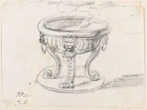 Decorative Brazier, by Jacques-Louis David