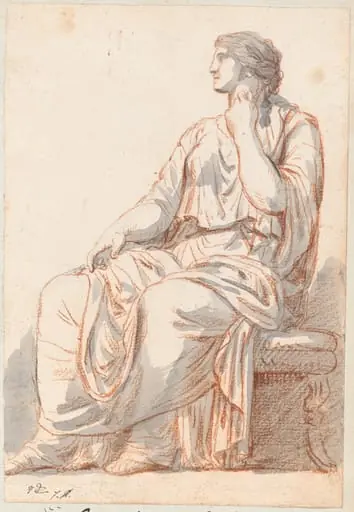 Faustine, by Jacques-Louis David
