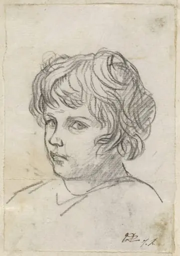 Head of a Boy, by Jacques-Louis David
