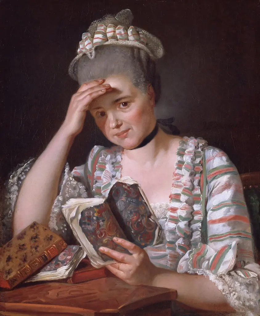 Madame François Buron, by Jacques-Louis David