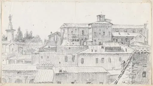 The Capitoline Hill, by Jacques-Louis David