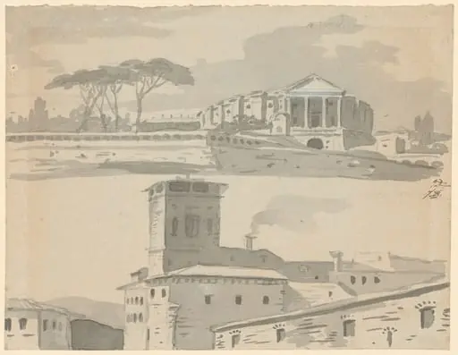The Roman Circus near Santa Croce in Gerusalemme, by Jacques-Louis David