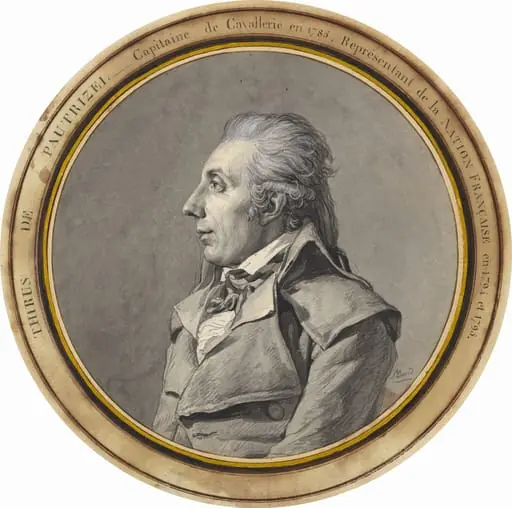 Thirius de Pautrizel, by Jacques-Louis David