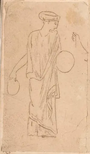 Woman with Tambourines, by Jacques-Louis David