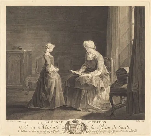 La Bonne éducation (The Good Education), by Jacques-Philippe Le Bas