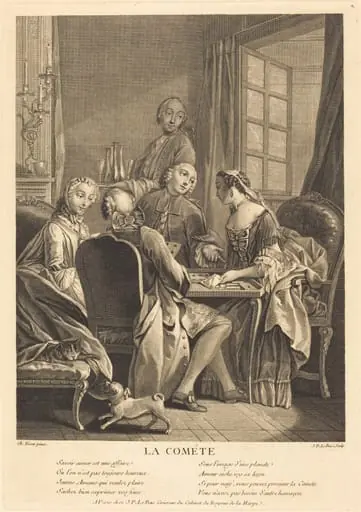 La comete, by Jacques-Philippe Le Bas