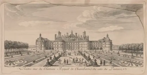 Chateau Chambord from the Gardens, by Jacques Rigaud
