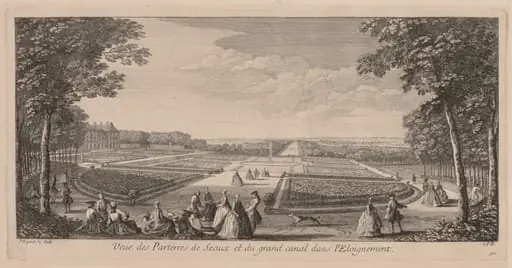 Flower Gardens of Seaux, by Jacques Rigaud