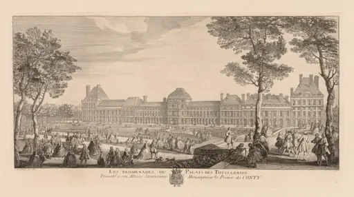 Promenades of the Palais des Tuileries, by Jacques Rigaud