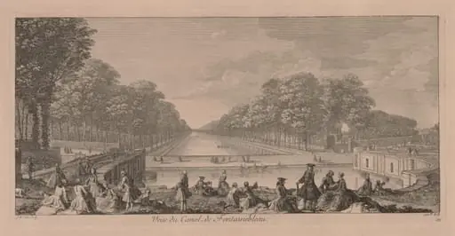 The Canal at Fontainebleau, by Jacques Rigaud