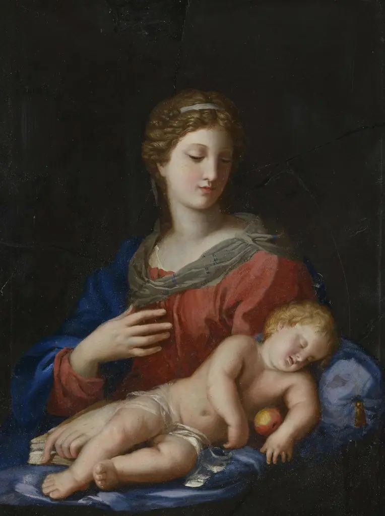 The Madonna and Child, by Jacques Stella