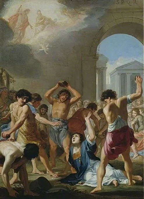 The Martyrdom of St Stephen, by Jacques Stella