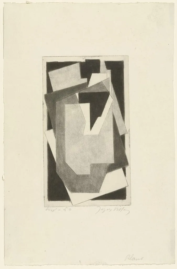 Untitled, by Jacques Villon, ink, 1921