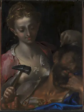 Jael Kills Sisera, by Bartholomeus Spranger