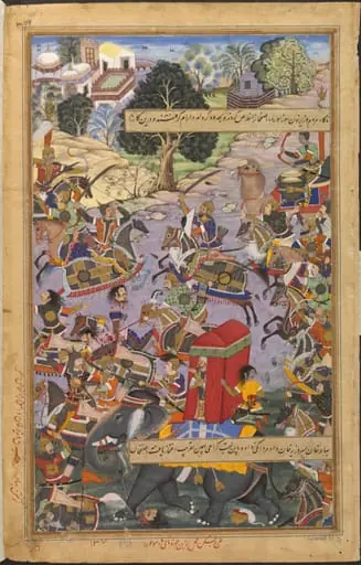 Wazir Khan and Bahadur Khan, by Jagan
