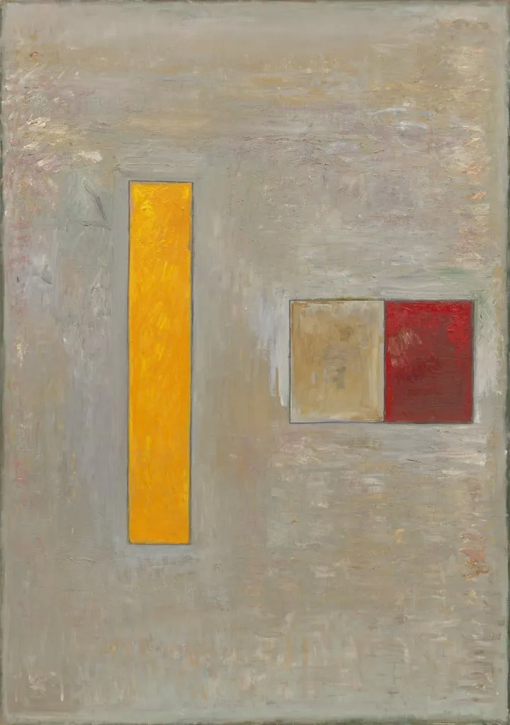 Untitled, by Jake Berthot, oil, 1977