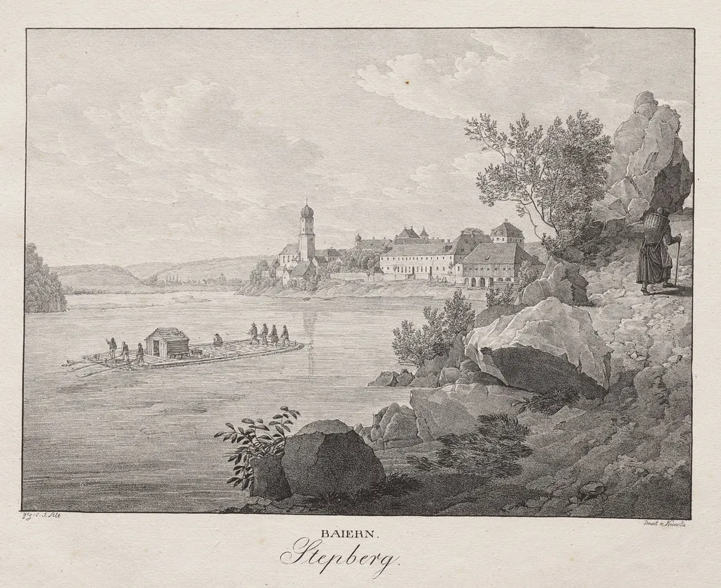 Baiern, Stepberg, by Jakob Alt, 1839