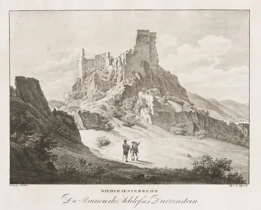 Nieder-oesterreich, Die Ruinen des Schlosses, by Jakob Alt