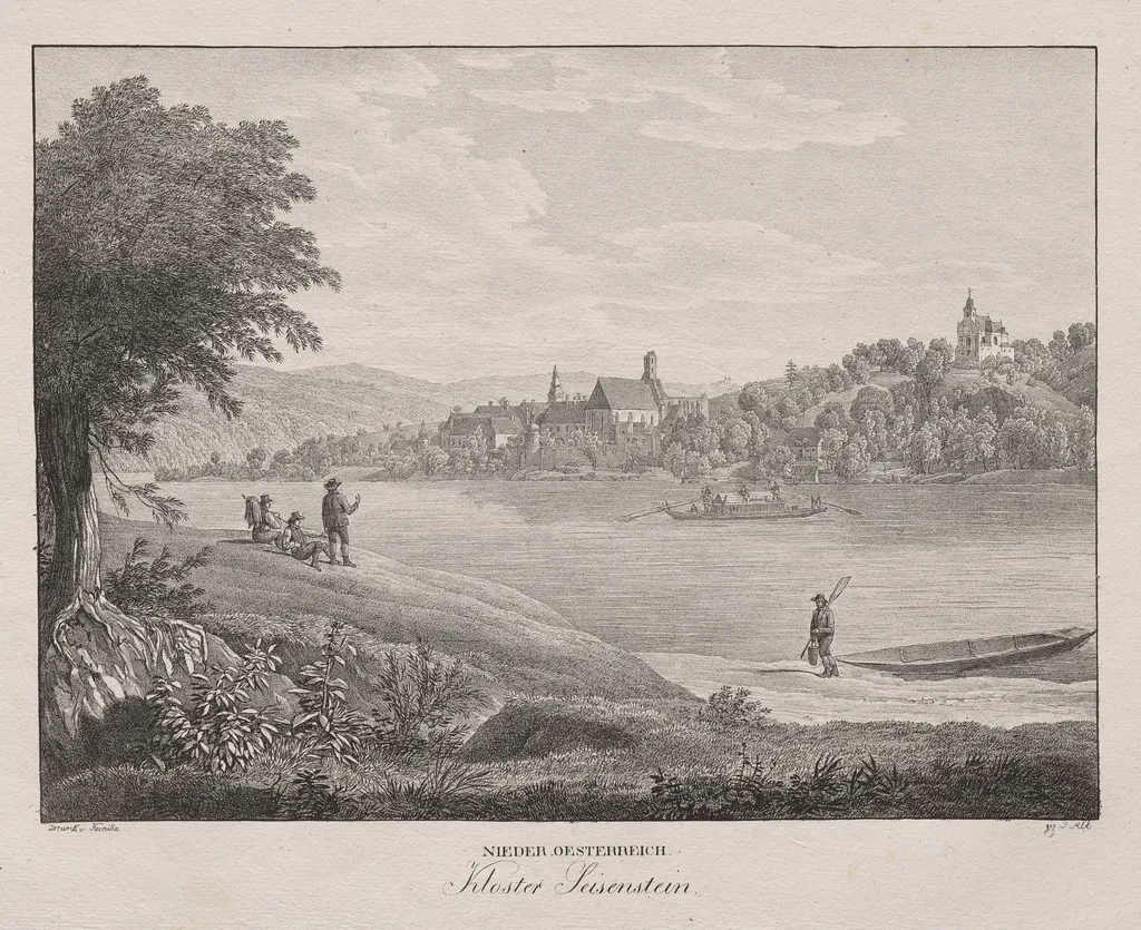Nieder-oesterreich, Kloster, by Jakob Alt, 1839