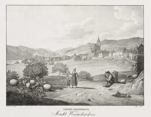 Nieder-oesterreich, Markt Weisenkirchen, by Jakob Alt