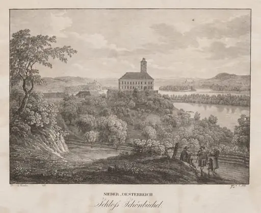 Nieder-oesterreich, Schloss Schöbüchel, by Jakob Alt