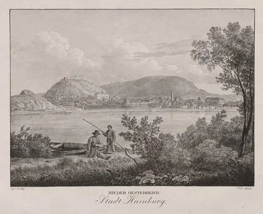 Nieder-oesterreich, Stadt Hainburg, by Jakob Alt