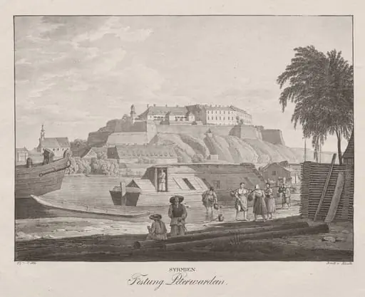 Syrmien, Festung Peterwardein, by Jakob Alt