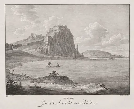 Ungern, Zweite Ansicht von Theben, by Jakob Alt