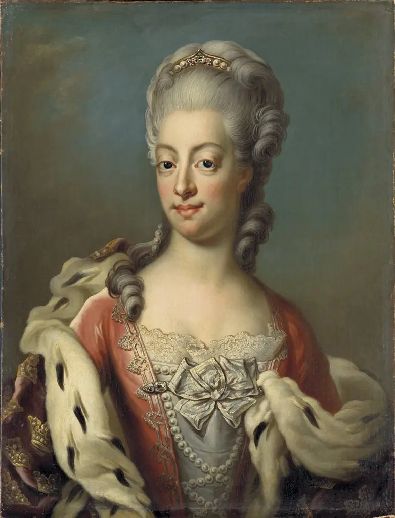 Sofia Magdalena, 1746-1813, Prinsessa av Danmark, drottning av Sverige, by Jakob Björck
