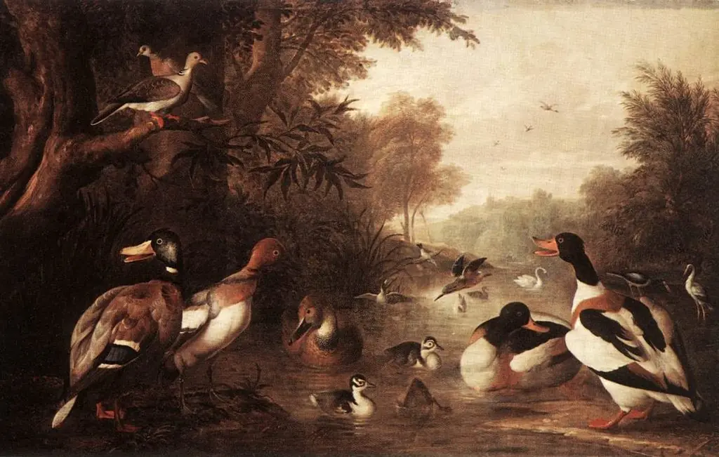 Landscape with Ducks, by Jakob Bogdani
