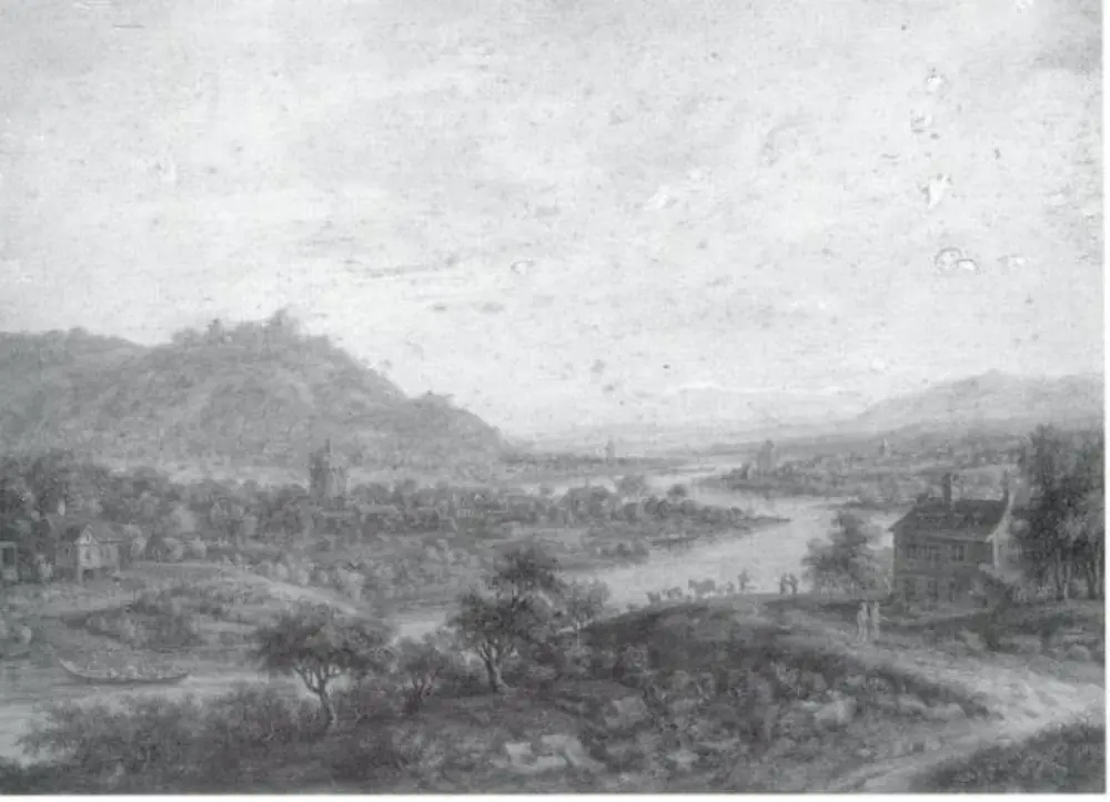 Landscape with the River Main, by Jakob Bürgi