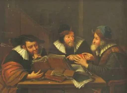 Trei evrei, by Jakob Toorenvliet