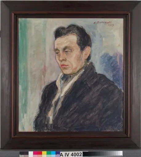 Miehen muotokuva (Yrjö Ramstedt), by Jalmari Ruokokoski